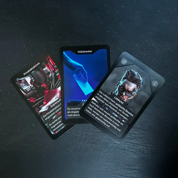 3 different cards
